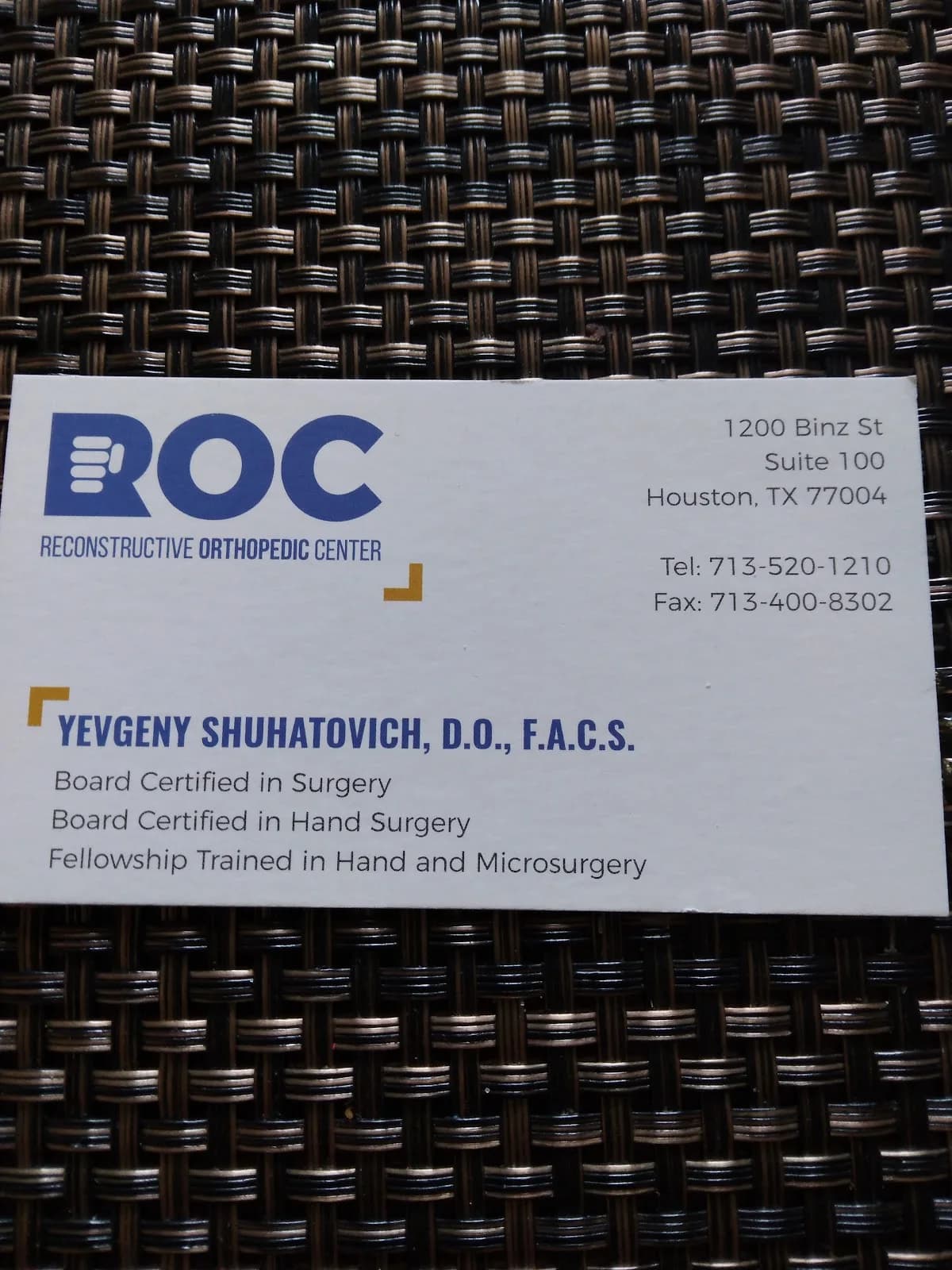 Reconstructive Orthopedic Center gallery photo 5