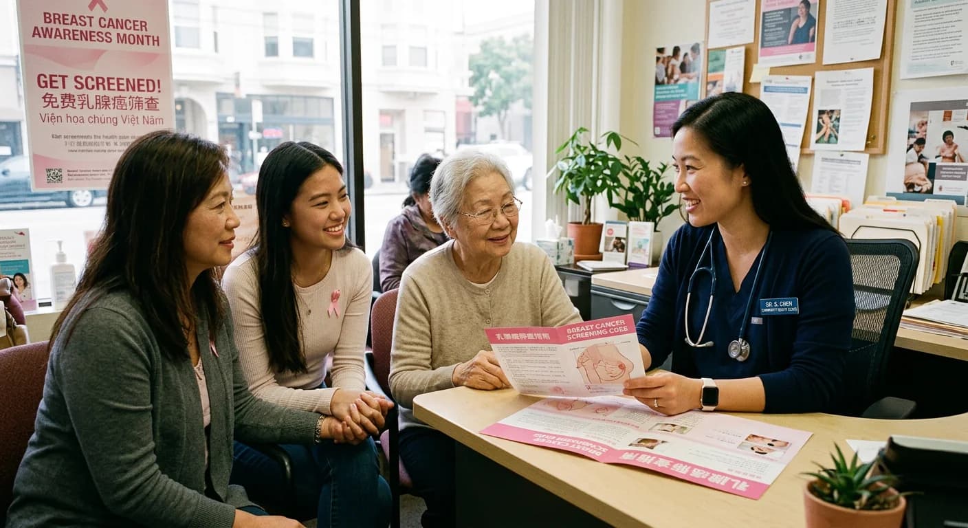 Breast Cancer Awareness Month: Screening Tips for Asian American Women + New Multilingual Clinics