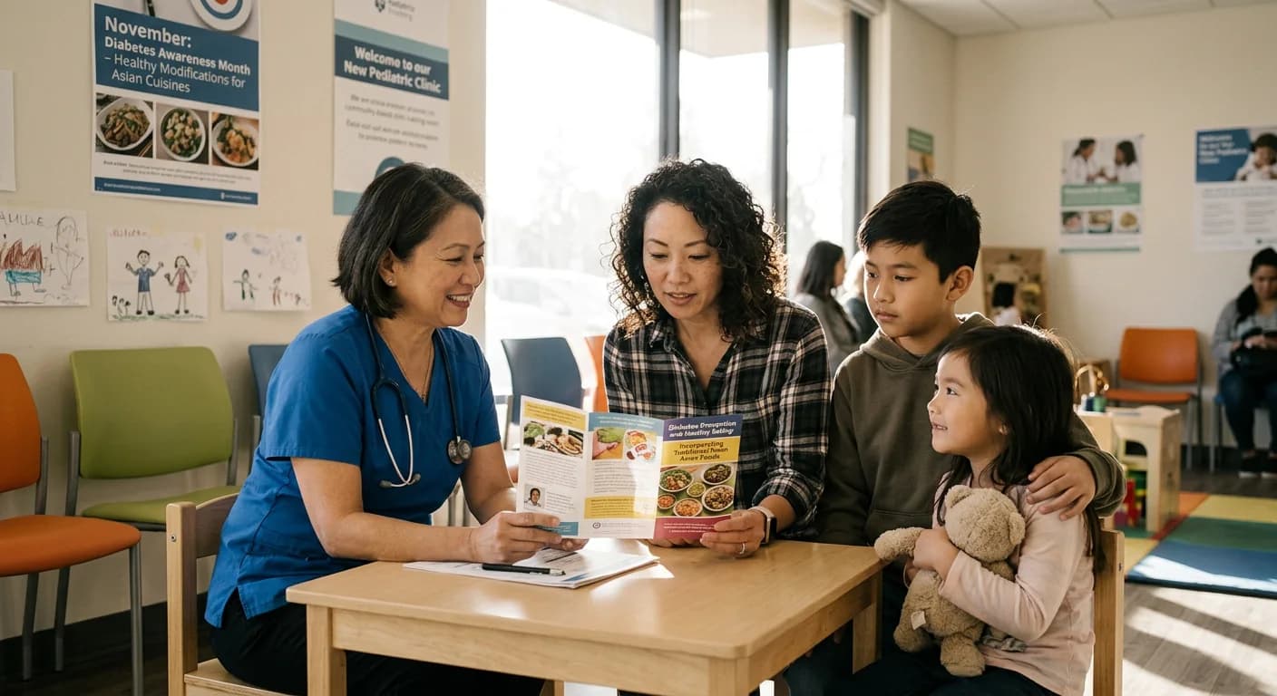Diabetes Awareness Month: Embracing Healthy Asian Diet Modifications + New Pediatric Clinics in Your Community